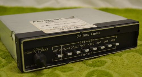 Collins audio aud-250  w/ tray ships fast no rust complete working when removed