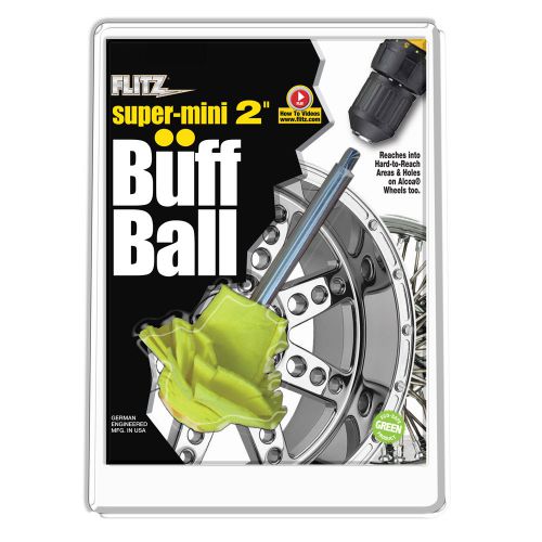 Flitz buff ball - super mini 2" - yellow -sm 10250