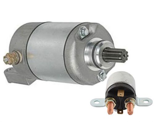 New starter and relay fit bombardier atv outlander 330 400 650 800xt 710-000-252