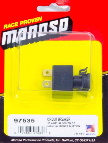 Moroso 20 amp circuit breaker p/n 97535