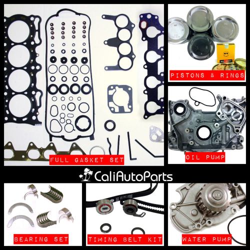 94-97 honda accord acura cl 2.2 f22b1 v-tec master overhaul engine rebuild kit
