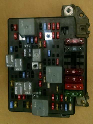 Genuine chevrolet gmc exterior under hood fuse box 15328840 s10 blazer truck