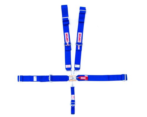 Simpson safety blue latch and link 5 point sprint car harness p/n 29066bl