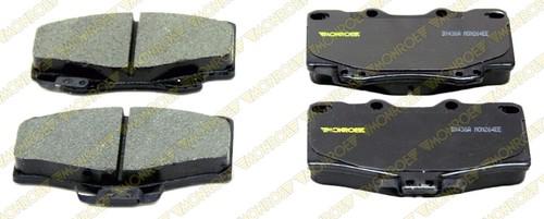 Monroe dx436a brake pad or shoe, front-monroe dynamics brake pad