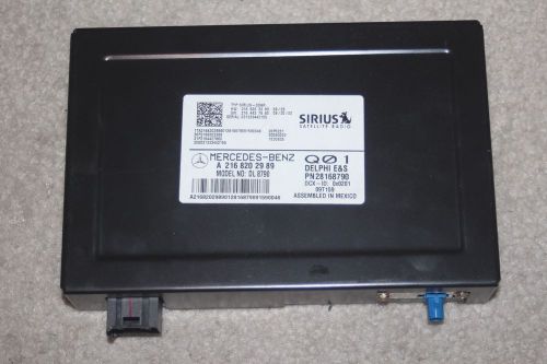 Mercedes slk300 oem sirius satellite radio control module slk350 slk280
