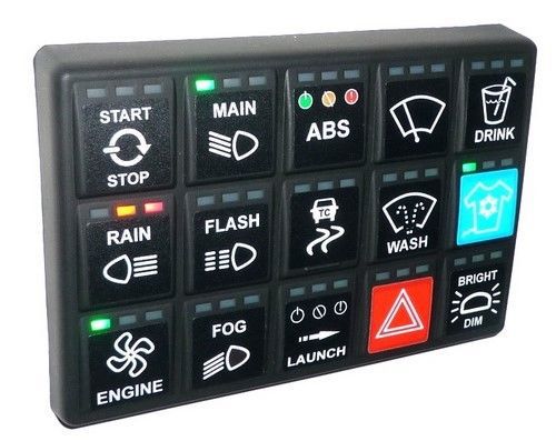 Motec 15 position can keypad