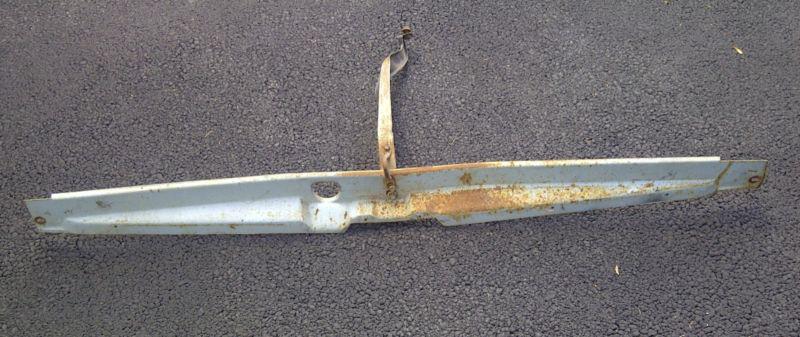 1966 dodge dart radiator cross bar & hood lock support