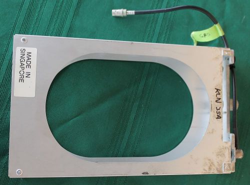 King kln 35a gps tray rack with backplate and intact coax cable