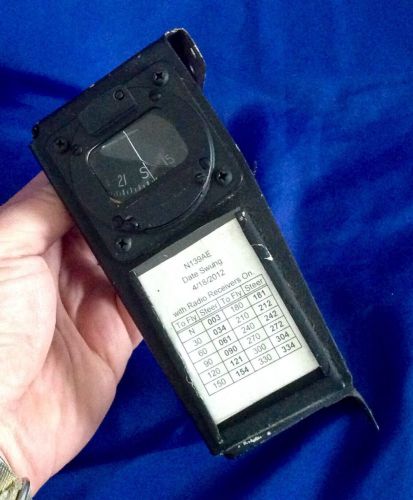 Aircraft instrument bell 206 l3 helicopter magnetic compass indicator w/ mount