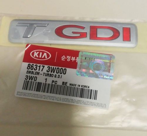 Kia sportage r   trunk emblem 863173w000