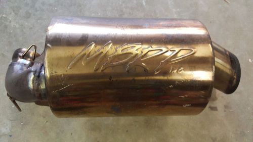 Mbrp 427t209 trail muffler 2011-2012 polaris switchback assault rmk rush 600-800