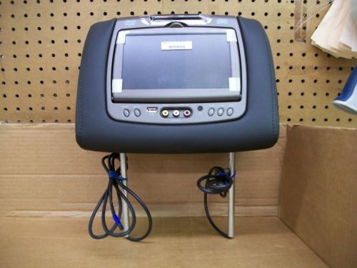 General motors headrest dvd system