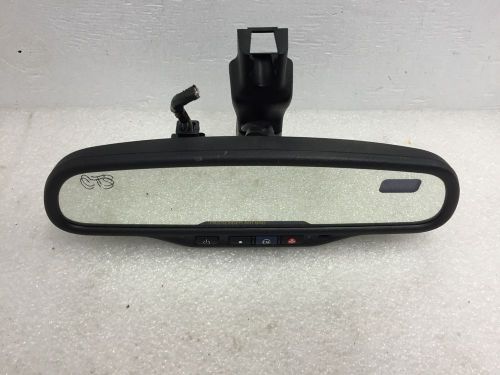 2003 2007 cadillac cts rear view mirror rearview trim oem color black onstar