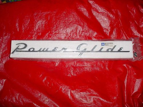 1954 chevy car trunk  powerglide script