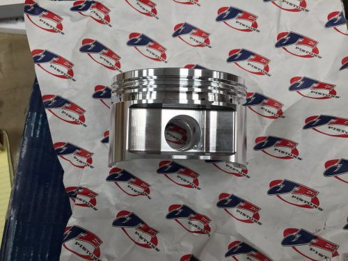 New custom je pistons &amp; rings 350 chevy