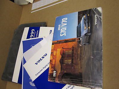 Volvo s70 s 70 volvo v70 v 70 1999 99 owners manual guides gray suede folio