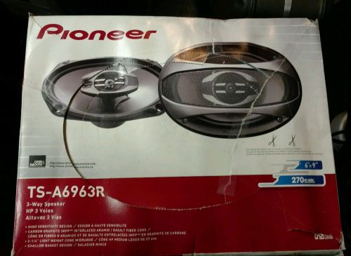 Pioneer ts-a6963r car audio speakers 270 watts 6x9&#034; -  brand new