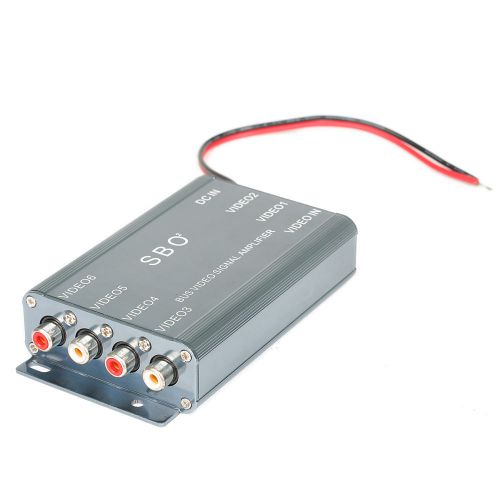 674 eonon in car 1 to 6 multi video signal amplifier f