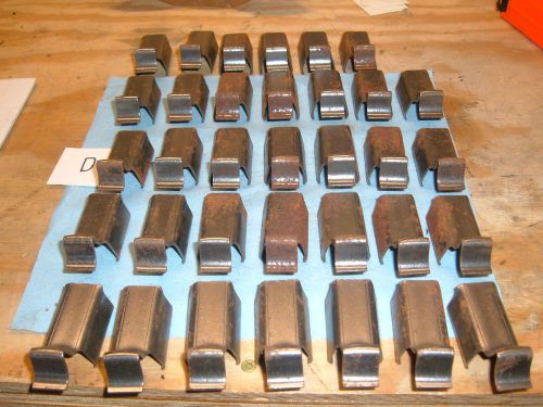 Track clip, nos - vintage #570-0044  kawasaki, sno-jet, moto-ski    pack of 34