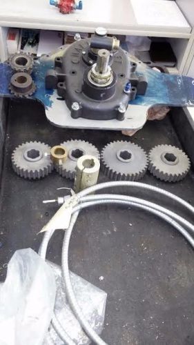 Hall craft marine z drive 2 sets of gears tach drive stringer mount prop coupler