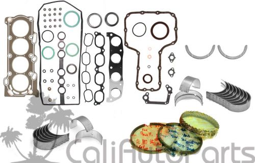00-08 toyota corolla matrix 1.8l 1zzfe dohc graphite gasket *engine re-ring kit*