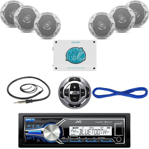 Sell 6 Marine JBL 6.5" Speakers w/Wires,Bluetooth USB Radio,Remote