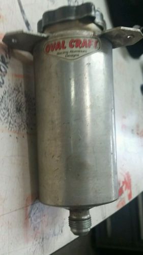 Oil fill tank for race car