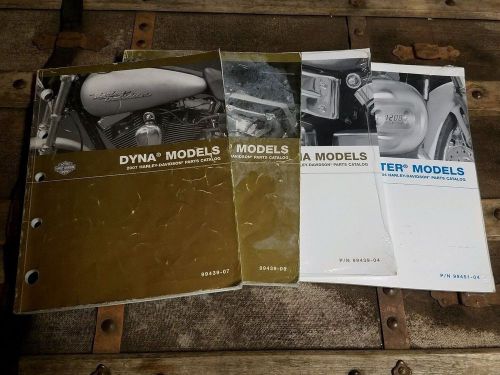 Harley davidson parts manuals oem dyna, dportster,softail
