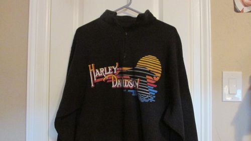 Harley davidson men's l/s pull over sweat top no size- harley shop longview tx