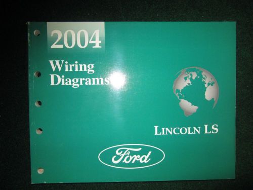 2004 lincoln ls electrical wiring diagram manual dealer factory
