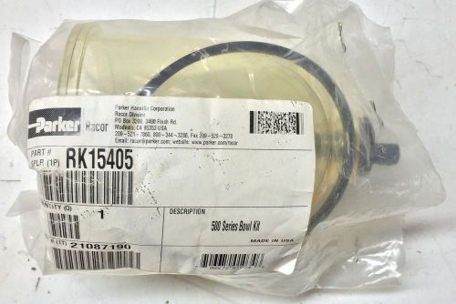 Racor rk15405 replacement bowl for 500 series p/n rk15405 new in package