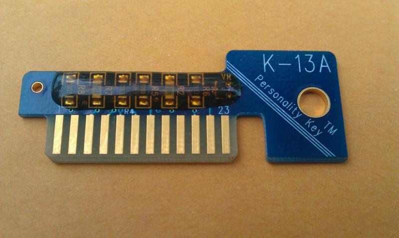 K-13a snap-on personality key scan tool mt2500 mtg2500 modis solus pro verus