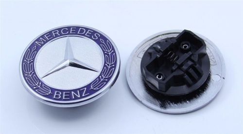 New mercedes benz flat hood oem emblem car badge genuine high quality
