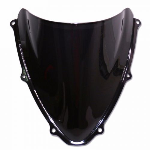 New black windscreen windshield screen for suzuki gsxr 600 750 2006-2007 k6