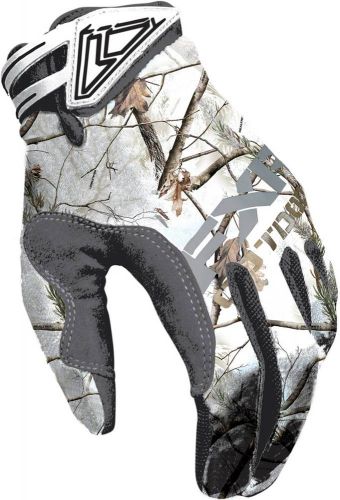 Fxr-snow back country lite adult waterproof gloves,real tree/camo ap hd snow,xl
