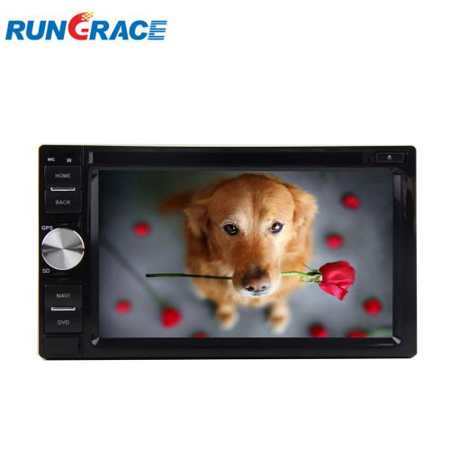 Rungrace 6.2" quad core android 4.4 car dvd player stereo gps navigation am fm