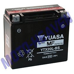 Genuine yuasa battery ytx20l-bs buell harley sportster softail dyna ytx20lbs