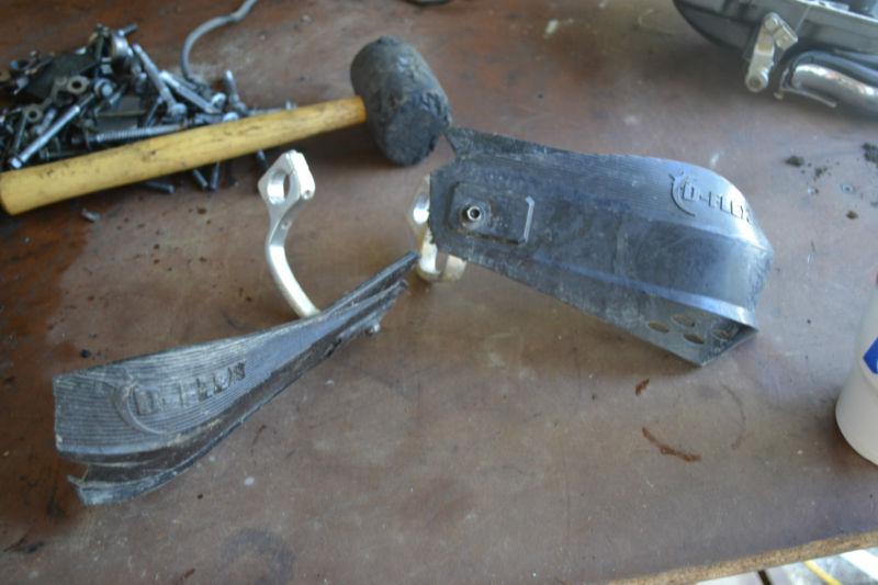 Kawasaki kfx450r kfx 450r  450 r 09 2009 08  2 handle bar universal hand guards