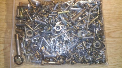 Misc aviation nuts bolts washers rivets screws of aircraft hardware 3 lbs  new