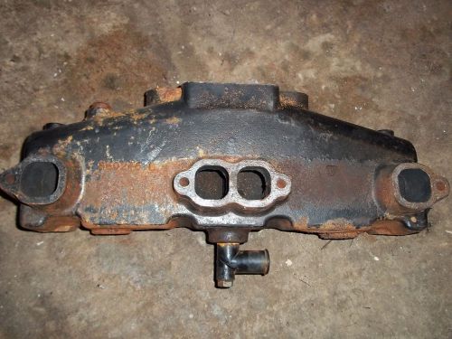 Mercruisier exhaust manifold center rise newer style sterndrive inboard