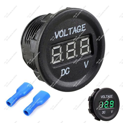 Sell Digital Green LED Car Yacht Volt Gauge Meter Panel Voltmeter
