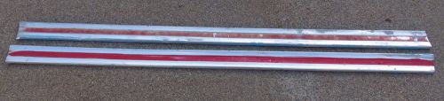 63 64 1963 1964 ford truck f100 f250 unibody custom cab door molding pair
