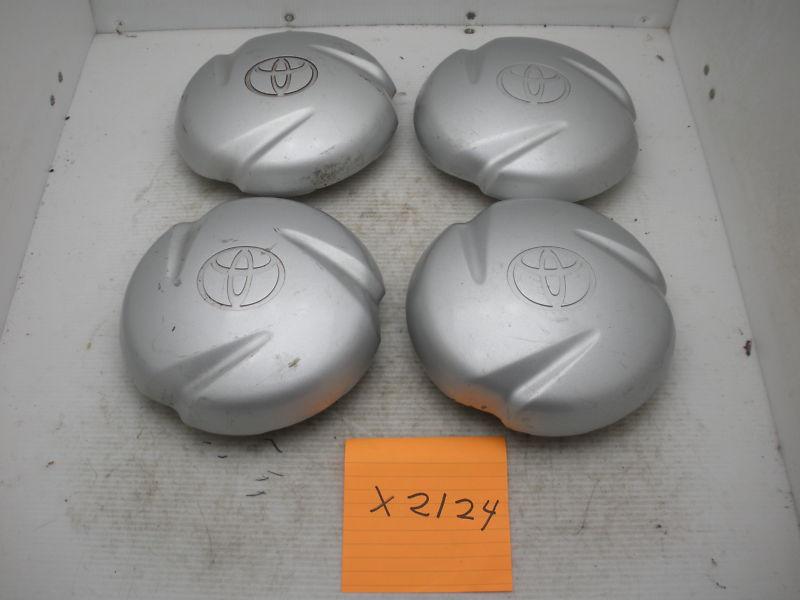 Set of 4 oem 00-09 toyota tundra sequoia 42603-0c010 wheel center caps hubcaps
