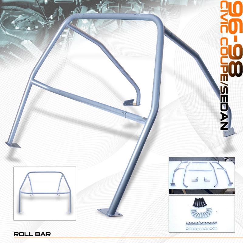 1996-1998 honda civic dx lx ex sedan coupe 4 point roll cage bar interior racing