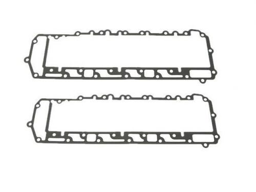 2 pack exhaust cover gaskets for mercury 90/115hp v6 outboards repl. 27-85497-2