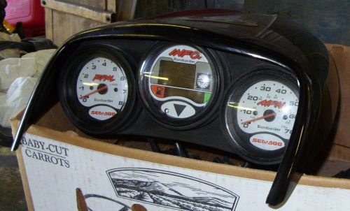 Hood deflector for see doo gtx limited with gauge