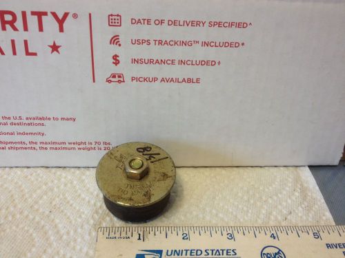 Freeze plug, (core hole plug);  rubber plug type, 1 5/8 inch,  nos. item: 7065