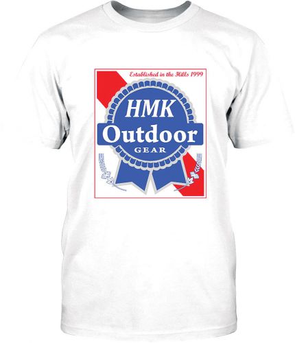 Hmk blue ribbon tee white 2x