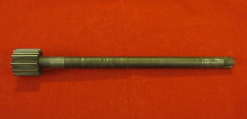 Model a ford engine oil pump shaft assembly - straight shaft - (drive gear) 1928