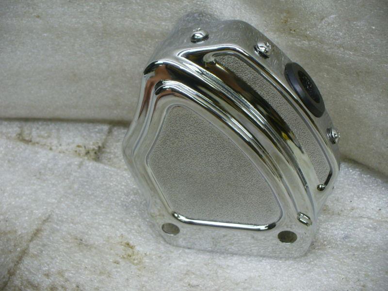 Harley 00-05 xl dyna chrome front right side caliper cover,#43725-00.